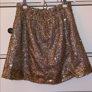 Sequined J. Crew Skirt